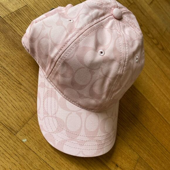 Vintage RARE Coach Pink Baseball Cap - new never worn hard to find! - Picture 1 of 5
